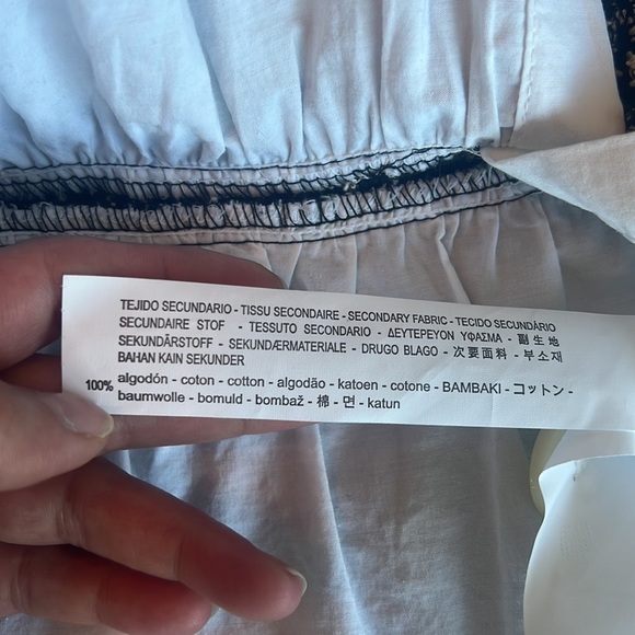 Zara Black and White Cuerpo Combinnado Contrast Tweed Top Size S - Picture 15 of 17